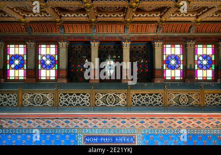 Verlassene Burg Sammezzano Florenz Italien Stockfoto