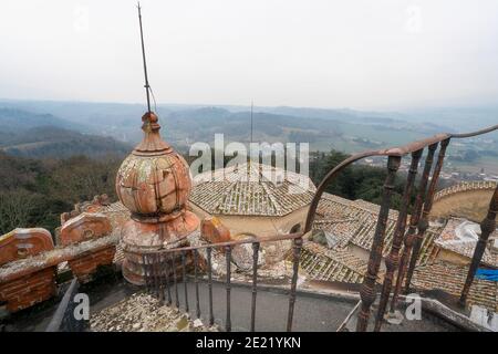 Verlassene Burg Sammezzano Florenz Italien Stockfoto