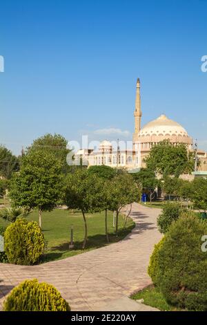 Irak, Kurdistan, Erbil, shanidar Park und Al Sawaf Moschee Stockfoto