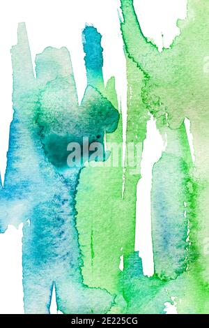 Aquarell-Spot und Stokes Stockfoto