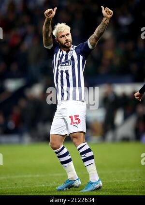 Aktenfoto vom 27-11-2019 von West Bromwich Albions Charlie Austin. Stockfoto