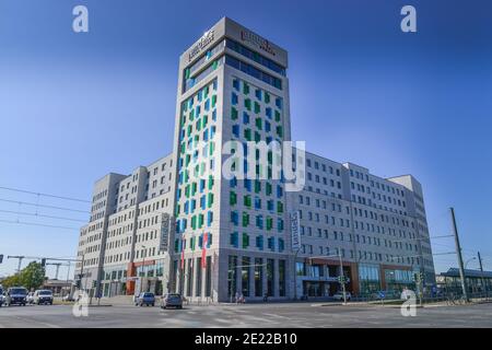 Vienna House Andel’s Berlin, Landsberger Allee, Prenzlauer Berg, Pankow, Berlin, Deutschland Stockfoto