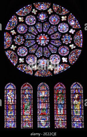 Kathedrale Von Chartres 6 Stockfoto