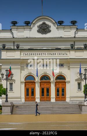 Nationalversammlung, Sofia, Bulgarien Stockfoto