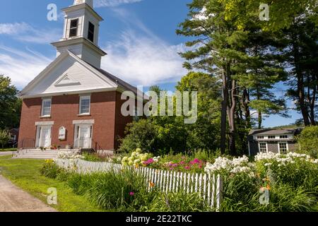 Die Gemeindekirche von Harrisville und Chesham Stockfoto