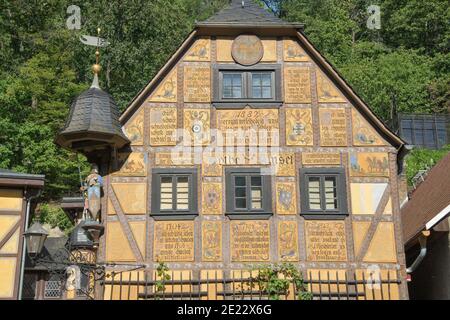 Leonhardi-Museum, Loschwitz, Dresden, Sachsen, Deutschland Stockfoto