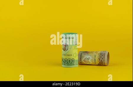 Banknoten der neuen Serie von angloan Geld - Kopie Platz Stockfoto