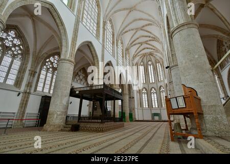 Kathedrale St. Nikolaus, Lala-Moschee, Famagusta, tuerkische Republik Nordzypern Stockfoto