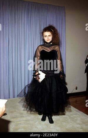 Helena Bonham Carter bei den Academy Awards 1987 Credit: Ralph Dominguez/MediaPunch Stockfoto