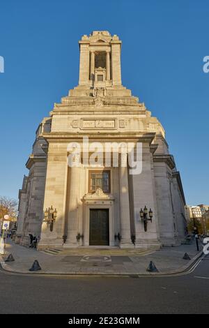 Freimaurerhalle - Vereinigte Großloge von England London Stockfoto