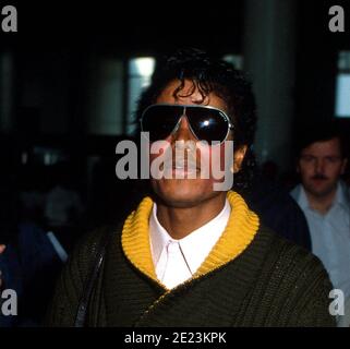 Michael Jackson 1984 Quelle: Ralph Dominguez/MediaPunch Stockfoto