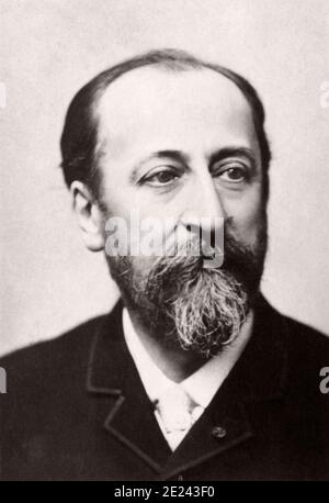 Charles-Camille Saint-Saëns (1835 - 1921) war ein französischer Komponist, Organist, Dirigent und Pianist der romantischen Epoche. Stockfoto