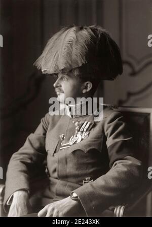 Karl I (Charles I; 1887 - 1922) war der letzte Kaiser von Österreich, der letzte König von Ungarn, der letzte König von Böhmen und der letzte Monarch Zugehörigkeit zu Stockfoto