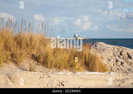 Sandstrand Von Grömitz, Ostsee, Stockfoto