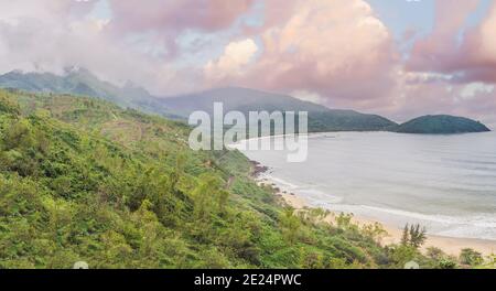 Meer und Sonne, Hai Van Pass, Danang, Vietnam Stockfoto