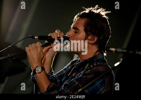 Musiker Charlie Simpson Stockfoto