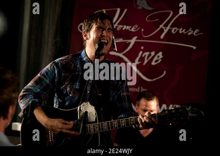 Musiker Charlie Simpson Stockfoto