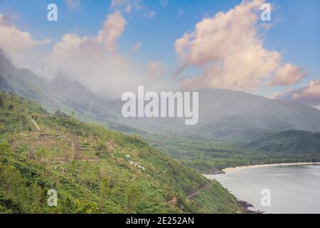 Meer und Sonne, Hai Van Pass, Danang, Vietnam Stockfoto