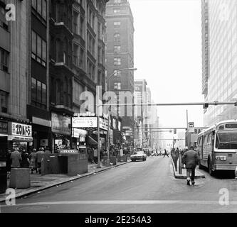 Straßenszene.Philadelphia, USA, 1976 Stockfoto