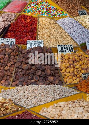 Osch-Bazaar. Die Hauptstadt Bischkek . Asien, Zentralasien, Kirgisistan Stockfoto