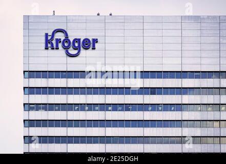 Kroger Lebensmittelgeschäft Hauptsitz in Cincinnati OH Stockfoto