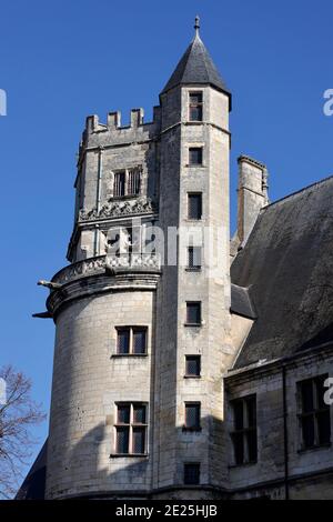 Jacques Coeur Palace, Bourges, Frankreich. Stockfoto