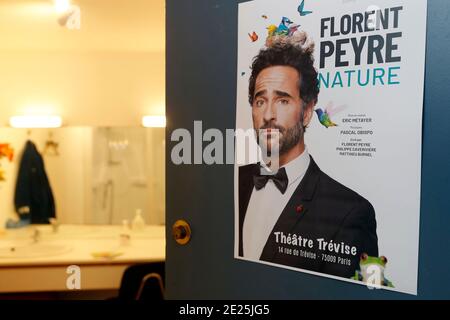 Festival Mont-Blanc d'Humor 2020. Florent Peyre. Saint Gervais. Frankreich. Stockfoto