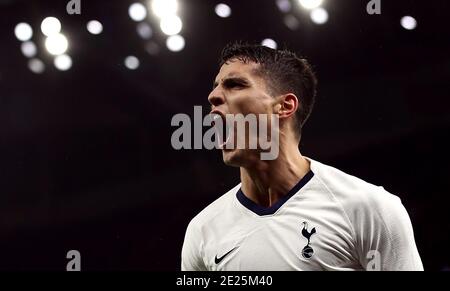 Aktenfoto vom 14-01-2020 von Erik Lamela von Tottenham Hotspur. Stockfoto