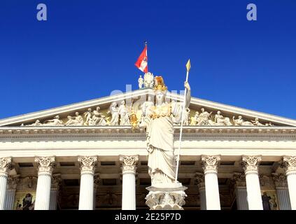 Nationalrat in Wien, Österreich Stockfoto