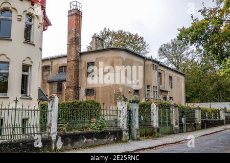 Gedenk- und Begegnungsstätte Leistikowstraße, Potsdam, Brandenburg, Deutschland Stockfoto