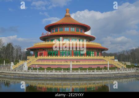 Chinesisches Restaurant Himmelspagode, Birkenwerder, Landkreis Oberhavel, Brandenburg, Deutschland Stockfoto