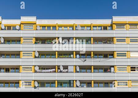 Kreuzberger Zentrum, Kottbusser Tor, Kreuzberg, Berlin, Deutschland Stockfoto