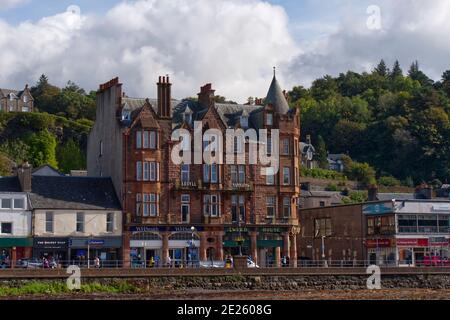 Argyll Mansions, Oban, Argyll, Schottland Stockfoto