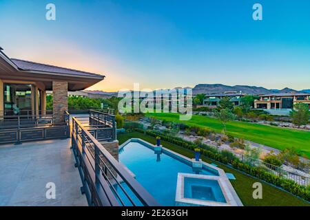 September 2018 - 82 Meadowhawk Lane, Las Vegas, NV, USA Stockfoto