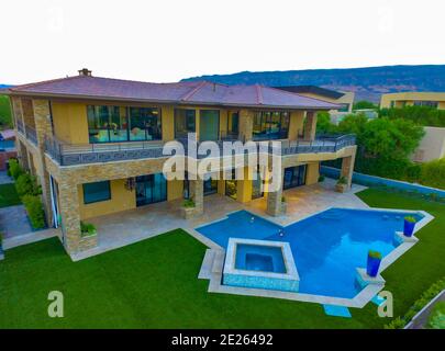 September 2018 - 82 Meadowhawk Lane, Las Vegas, NV, USA Stockfoto