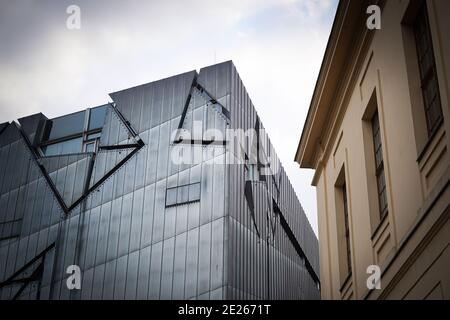 Jüdisches Museum, Lindenstraße, Kreuzberg, Friedrichshain-Kreuzberg, Berlin, Deutschland Stockfoto