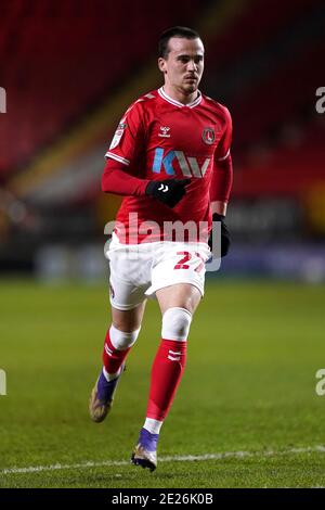 Charlton Athletic's Liam Millar in Aktion während des Sky Bet League One Matches im The Valley, London. Stockfoto