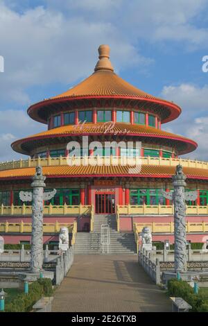 Chinesisches Restaurant Himmelspagode, Birkenwerder, Landkreis Oberhavel, Brandenburg, Deutschland Stockfoto
