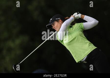 Beatriz Recari von Spanien in Aktion während der ersten Runde der Evian Masters, in Evian-les-Bains, Französisch Alpen, Frankreich am 21. Juli 2011. Foto von Manuel Blondau/ABACAPRESS.COM Stockfoto