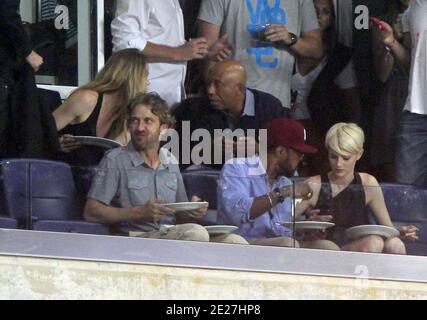 Gerard Butler beim MLS All Star Match zwischen MLS All Stars und Manchester United in der Red Bull Arena in Harison, NJ, USA am 27. Juli 2011. Foto von Charles Guerin/ABACAPRESS.COM Stockfoto