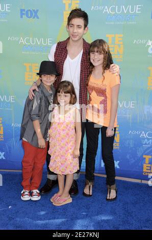 Kevin McHale bei den Teen Choice Awards 2011, die am 07. August 2011 im Gibson Amphitheatre in Universal City, Los Angeles, CA, USA, verliehen wurden. Foto von Graylock/ABACAPRESS.COM Stockfoto