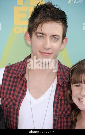 Kevin McHale bei den Teen Choice Awards 2011, die am 07. August 2011 im Gibson Amphitheatre in Universal City, Los Angeles, CA, USA, verliehen wurden. Foto von Graylock/ABACAPRESS.COM Stockfoto