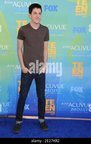 Christopher Mintz-Plasse nimmt an den Teen Choice Awards 2011 Teil, die am 07. August 2011 im Gibson Amphitheatre in Universal City, Los Angeles, CA, USA, verliehen wurden. Foto von Graylock/ABACAPRESS.COM Stockfoto