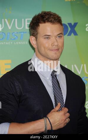 Kellan Lutz im Presseraum während der Teen Choice Awards 2011, die am 07. August 2011 im Gibson Amphitheatre in Universal City, Los Angeles, CA, USA, verliehen wurden. Foto von Graylock/ABACAPRESS.COM Stockfoto