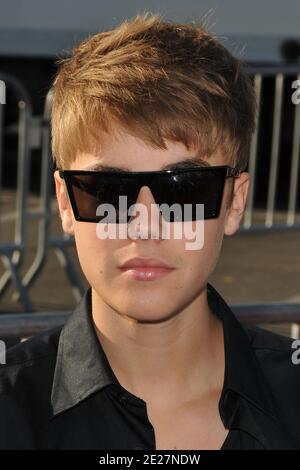 Justin Bieber bei der Ankunft für 2011 'Do Something Awards' im Hollywood Palladium in Hollywood, Los Angeles, CA, USA, am 14. August 2011. Foto von Tony DiMaio/ABACAPRESS.COM Stockfoto