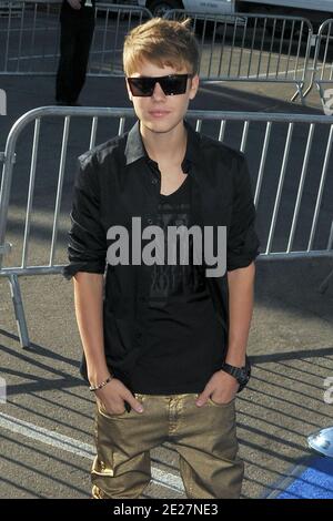 Justin Bieber bei der Ankunft für 2011 'Do Something Awards' im Hollywood Palladium in Hollywood, Los Angeles, CA, USA, am 14. August 2011. Foto von Tony DiMaio/ABACAPRESS.COM Stockfoto