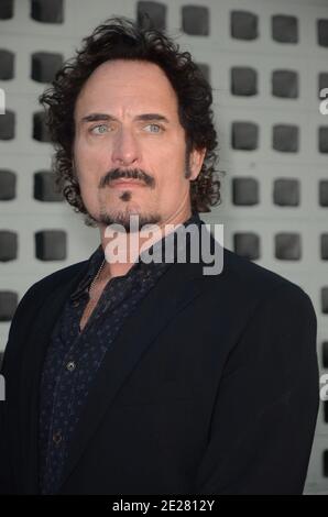 Kim Coates kommt zur Vorführung von FX's 'Sons of Anarchy', die am 30. August 2011 im ArcLight Cinemas Cinerama Dome in Los Angeles, Kalifornien, stattfand. Foto von Steve Levino/ABACAPRESS.COM Stockfoto