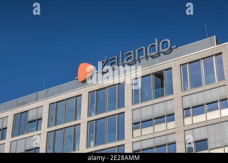 Zalando, Mühlenstraße, Friedrichshain, Berlin, Deutschland Stockfoto