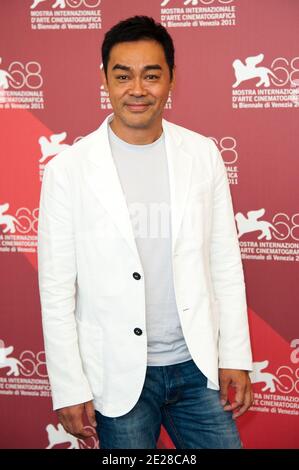 Lau Ching Wan bei einem Fotocall für den Film 'Duo Mingjin' ('Dreut Ming Gam') ('Leben ohne Prinzip') während des 68. Internationalen Filmfestivals 'Mostra' in Venedig am 9. September 2011 im Palazzo del Casino in Venedig, Italien. Foto von Nicolas Genin/ABACAPRESS.COM Stockfoto