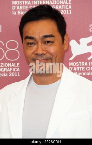 Lau Ching Wan bei einem Fotocall für den Film 'Duo Mingjin' ('Dreut Ming Gam') ('Leben ohne Prinzip') während des 68. Internationalen Filmfestivals 'Mostra' in Venedig am 9. September 2011 im Palazzo del Casino in Venedig, Italien. Foto von Nicolas Genin/ABACAPRESS.COM Stockfoto